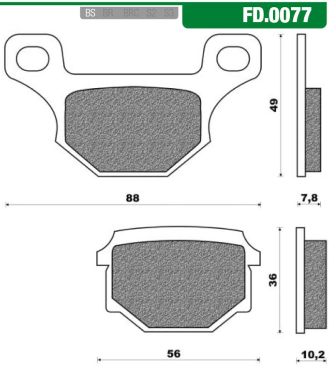 Remblokset Newfren FD0077