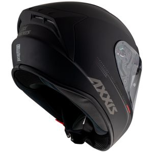 Helm Axxis Draken Solid Mat Zwart M