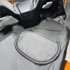 Beenkleed OEM Zwart | Aprilia SXR 50
